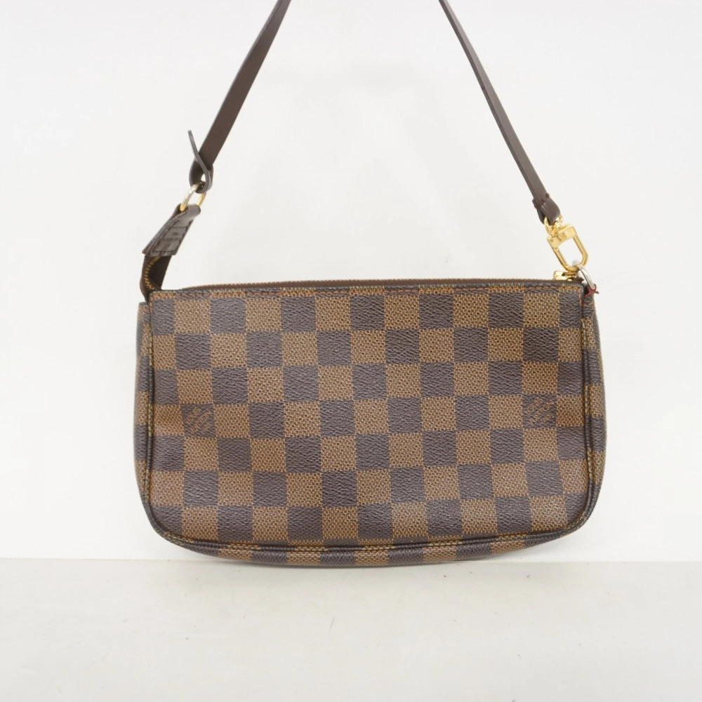 LOUIS VUITTON Brown Damier Pochette Pouch - Picture 8 of 8